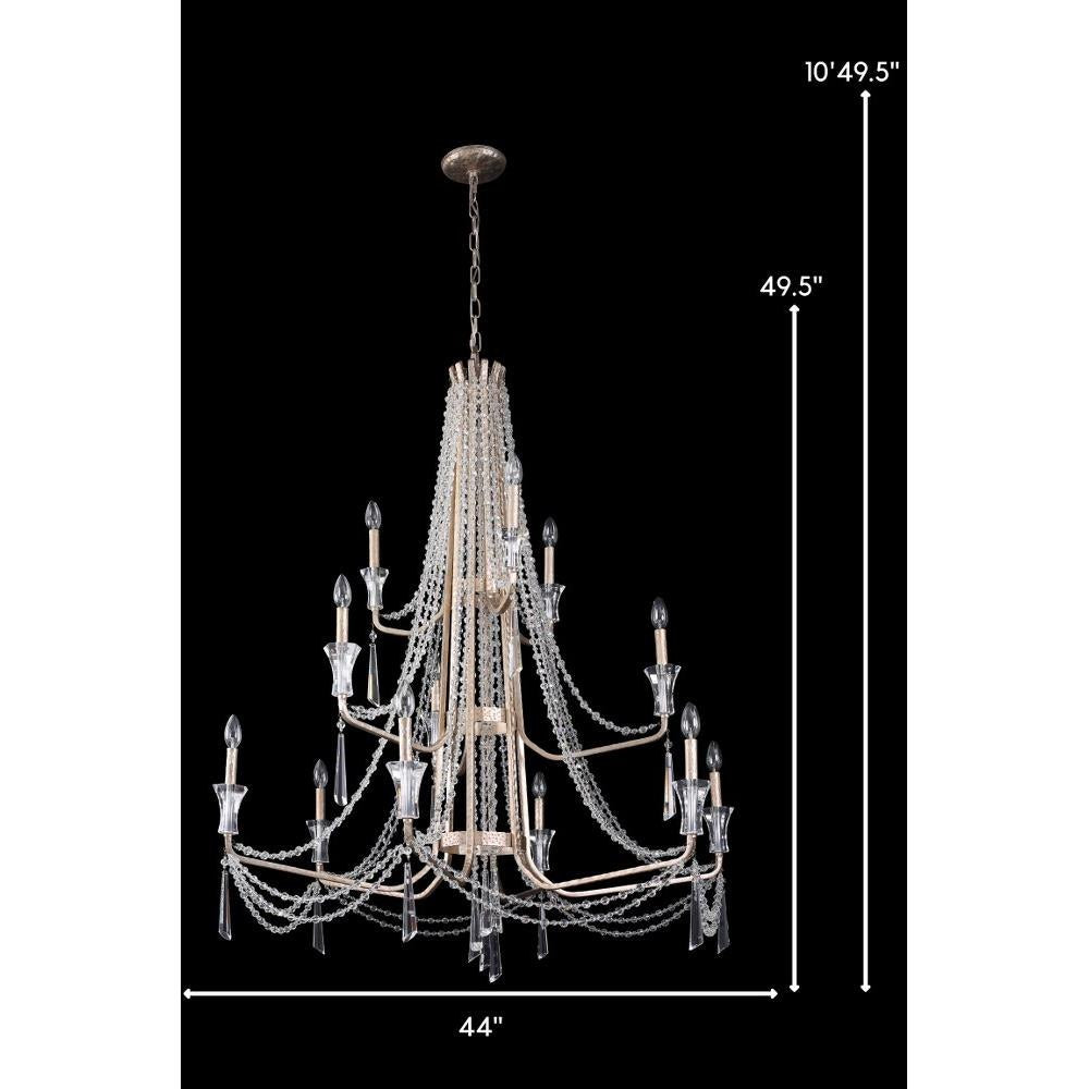 Varaluz Lighting - 270C12TR - Barcelona - 12 Light 3-Tier Chandelier