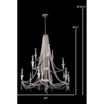 Varaluz Lighting - 270C12TR - Barcelona - 12 Light 3-Tier Chandelier