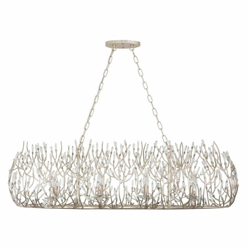 Varaluz Lighting - 271N08GD - Bask - Eight Light Linear Pendant