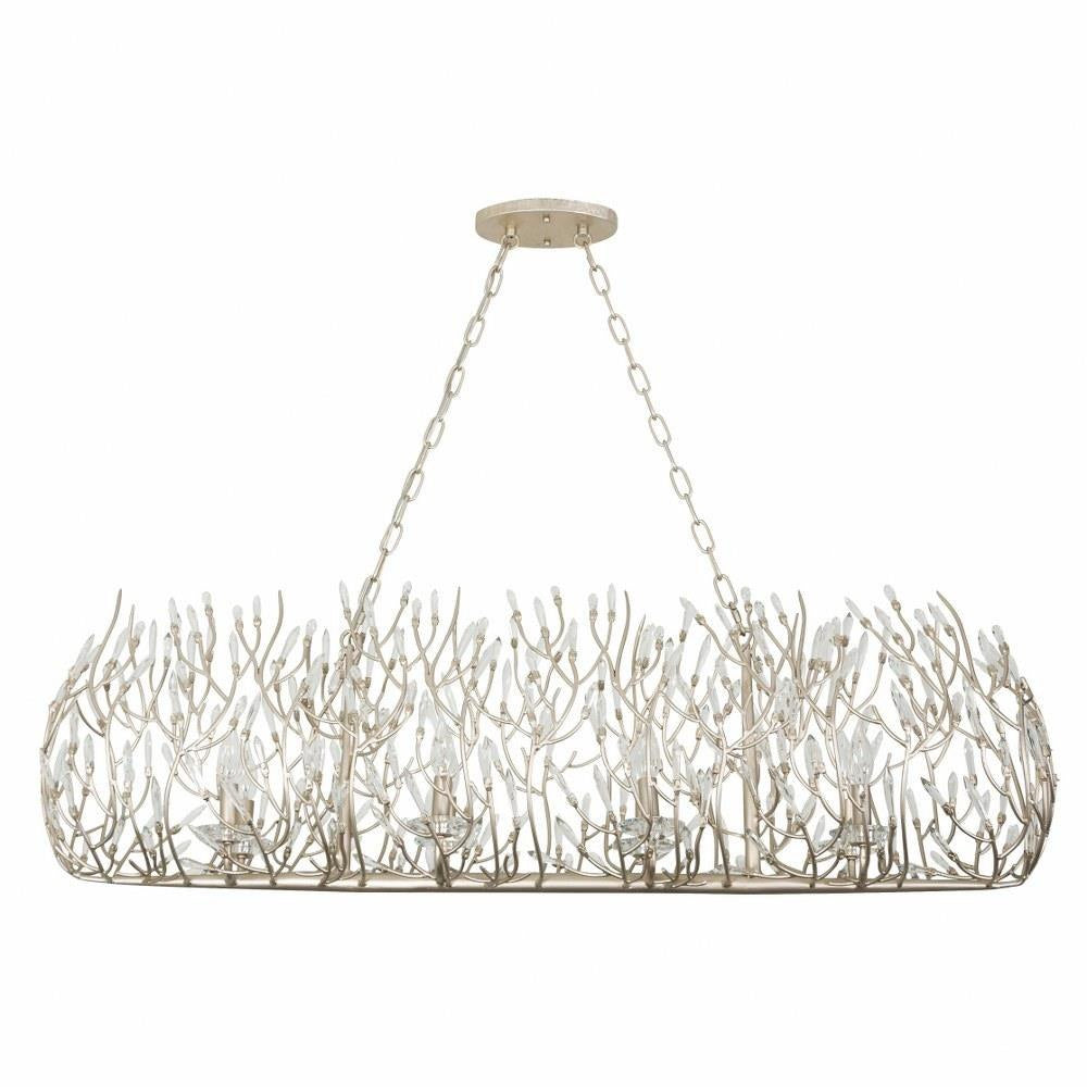 Varaluz Lighting - 271N08GD - Bask - Eight Light Linear Pendant