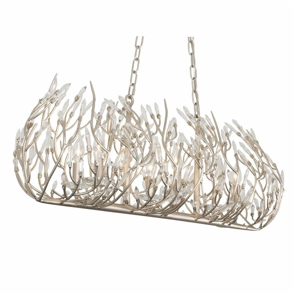 Varaluz Lighting - 271N08GD - Bask - Eight Light Linear Pendant