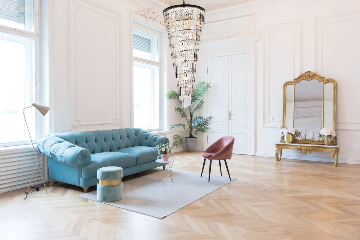 Elegant Lighting Sydney 30" Spiral Crystal Chandelier