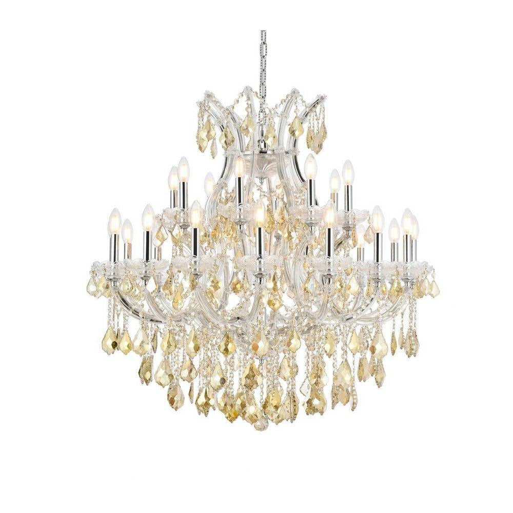 Bailey Street Home - 390-BEL-5047916 - Wheatley Wood - 24 Light Chandelier-36 Inches Tall and 36 Inches Wide