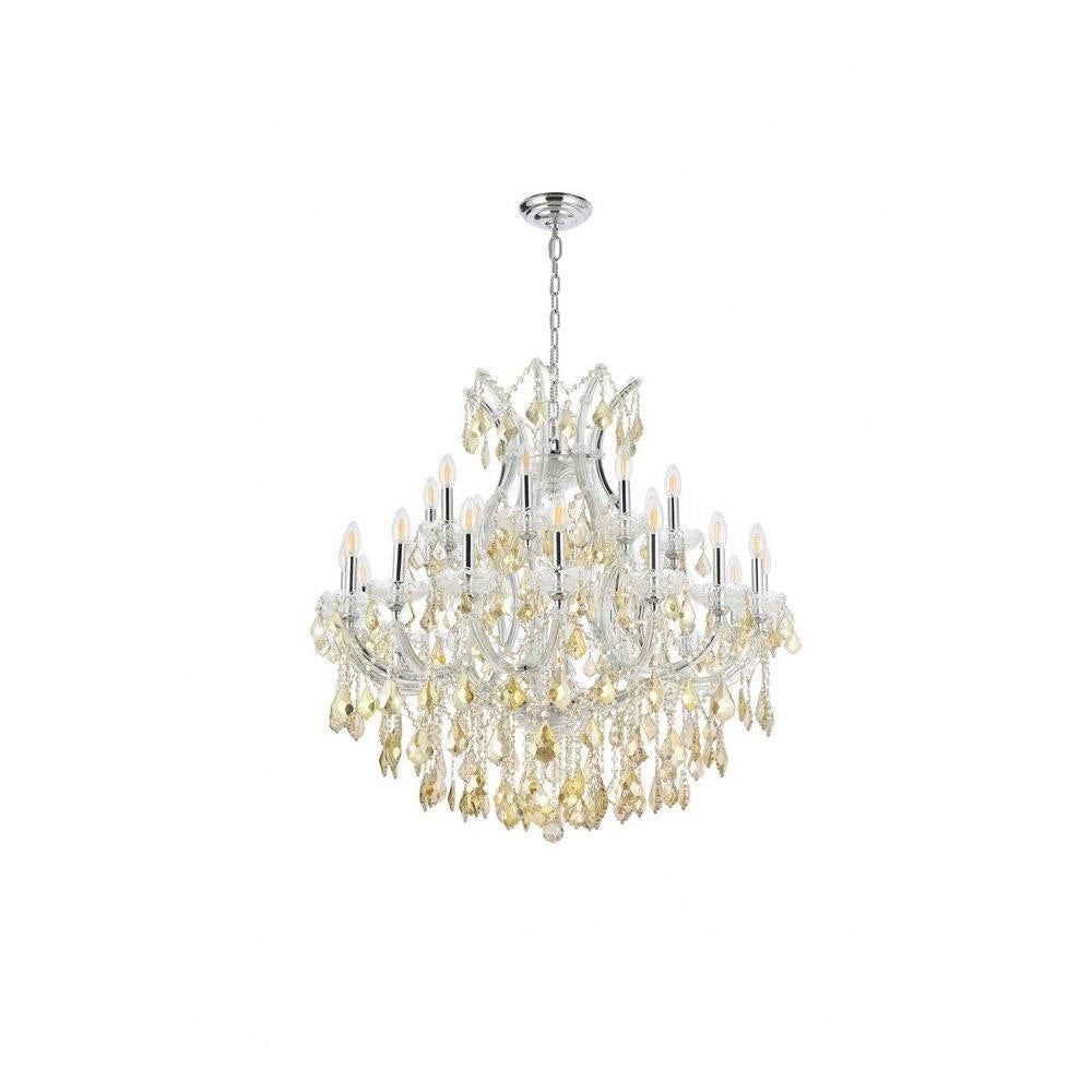 Bailey Street Home - 390-BEL-5047916 - Wheatley Wood - 24 Light Chandelier-36 Inches Tall and 36 Inches Wide