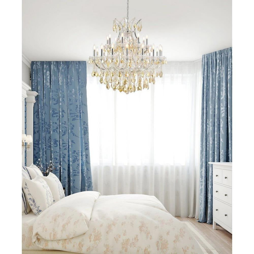 Bailey Street Home - 390-BEL-5047916 - Wheatley Wood - 24 Light Chandelier-36 Inches Tall and 36 Inches Wide
