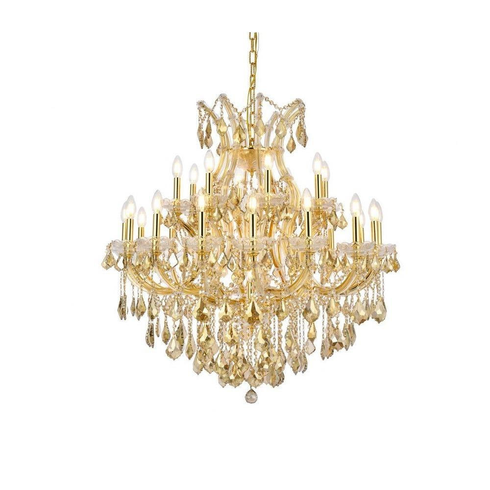 Bailey Street Home - 390-BEL-5047916 - Wheatley Wood - 24 Light Chandelier-36 Inches Tall and 36 Inches Wide
