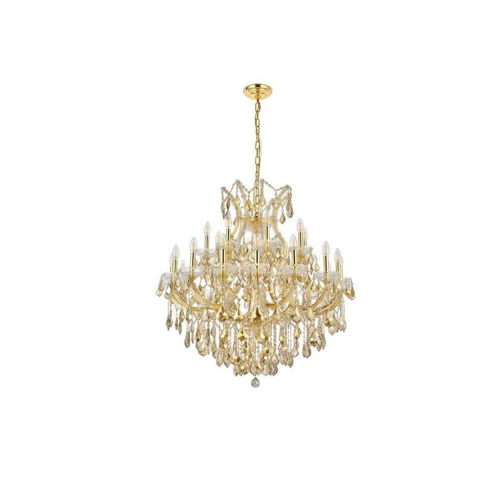 Bailey Street Home - 390-BEL-5047916 - Wheatley Wood - 24 Light Chandelier-36 Inches Tall and 36 Inches Wide