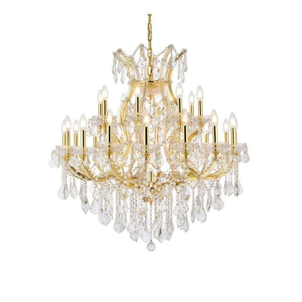 Bailey Street Home - 390-BEL-5047916 - Wheatley Wood - 24 Light Chandelier-36 Inches Tall and 36 Inches Wide