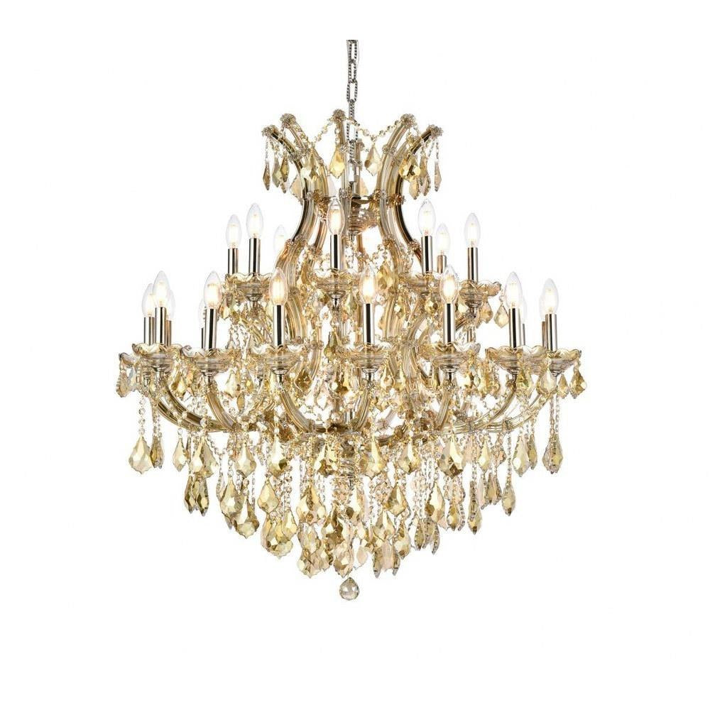 Bailey Street Home - 390-BEL-5047916 - Wheatley Wood - 24 Light Chandelier-36 Inches Tall and 36 Inches Wide