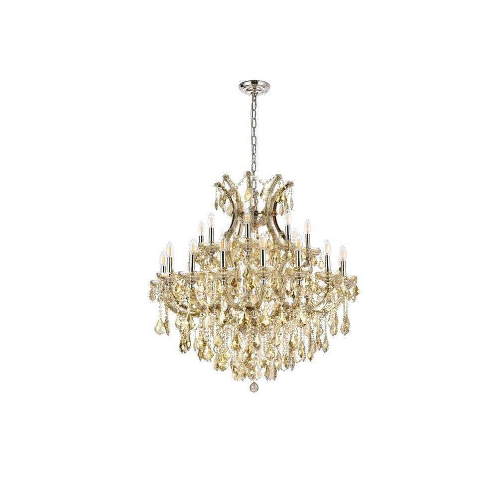Bailey Street Home - 390-BEL-5047916 - Wheatley Wood - 24 Light Chandelier-36 Inches Tall and 36 Inches Wide