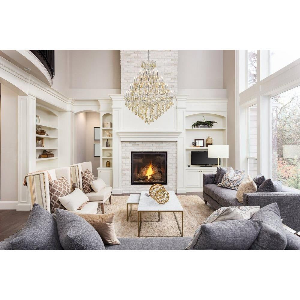 Bailey Street Home - 390-BEL-5047927 - Wheatley Wood - 49 Light Chandelier-62 Inches Tall and 46 Inches Wide