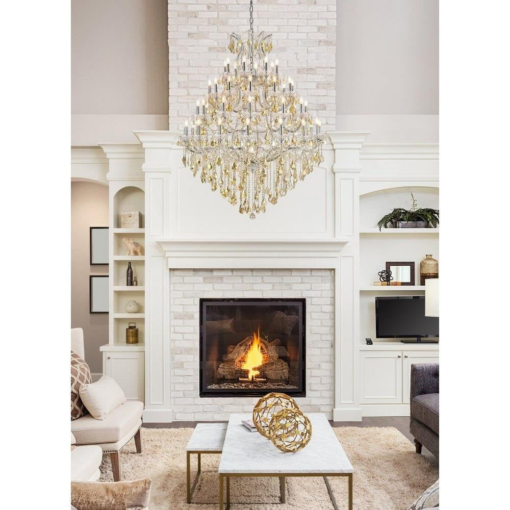 Bailey Street Home - 390-BEL-5047927 - Wheatley Wood - 49 Light Chandelier-62 Inches Tall and 46 Inches Wide