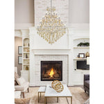 Bailey Street Home - 390-BEL-5047927 - Wheatley Wood - 49 Light Chandelier-62 Inches Tall and 46 Inches Wide