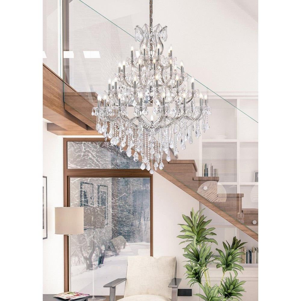 Bailey Street Home - 390-BEL-5047927 - Wheatley Wood - 49 Light Chandelier-62 Inches Tall and 46 Inches Wide