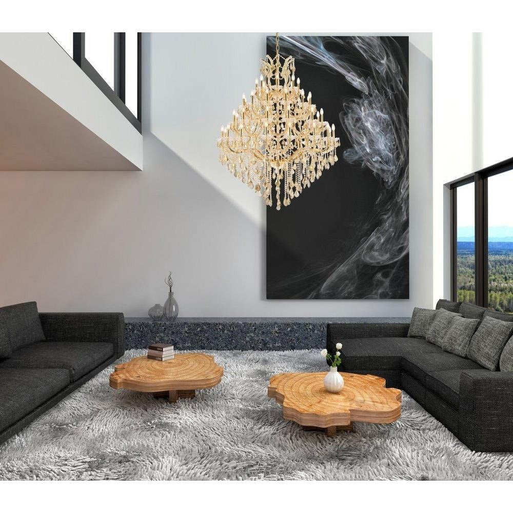 Bailey Street Home - 390-BEL-5047927 - Wheatley Wood - 49 Light Chandelier-62 Inches Tall and 46 Inches Wide
