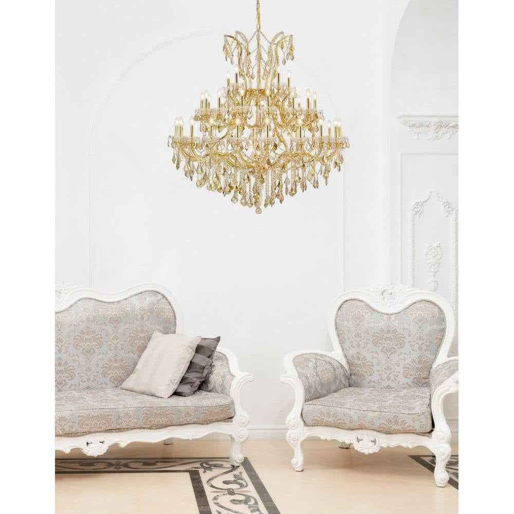 Bailey Street Home - 390-BEL-5047929 - Wheatley Wood - 41 Light Chandelier-54 Inches Tall and 52 Inches Wide