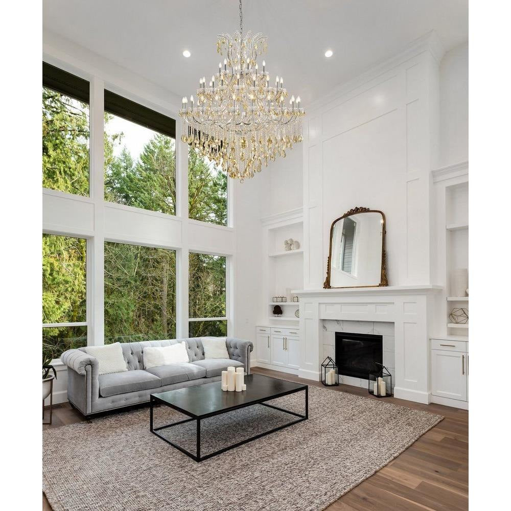 Bailey Street Home - 390-BEL-5047933 - Wheatley Wood - 49 Light Chandelier-72 Inches Tall and 60 Inches Wide