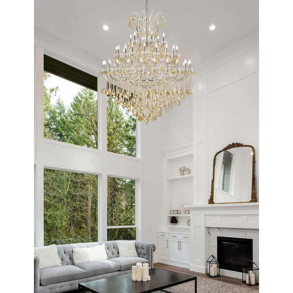 Bailey Street Home - 390-BEL-5047933 - Wheatley Wood - 49 Light Chandelier-72 Inches Tall and 60 Inches Wide