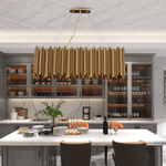 Vigo Dining Room Chandelier, Gold