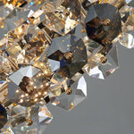 Monte Crystal Wheel Chandelier