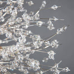 24" Crystal Dandelion Sphere Ceiling Light