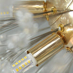 24" Crystal Dandelion Sphere Ceiling Light