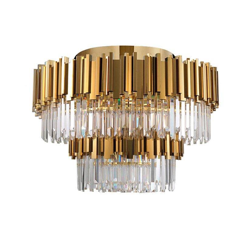 Gio 2-Tier Flush Mount Chandelier