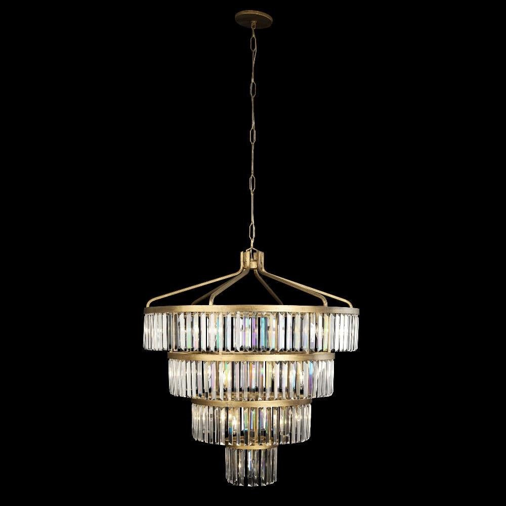 Varaluz Lighting - 297P19HG - Social Club - 19 Light 4-Tier Chandelier