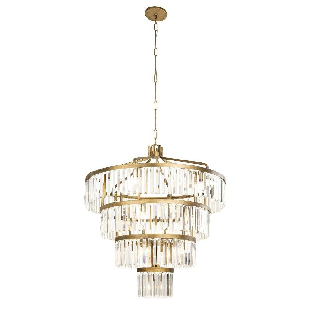 Varaluz Lighting - 297P19HG - Social Club - 19 Light 4-Tier Chandelier