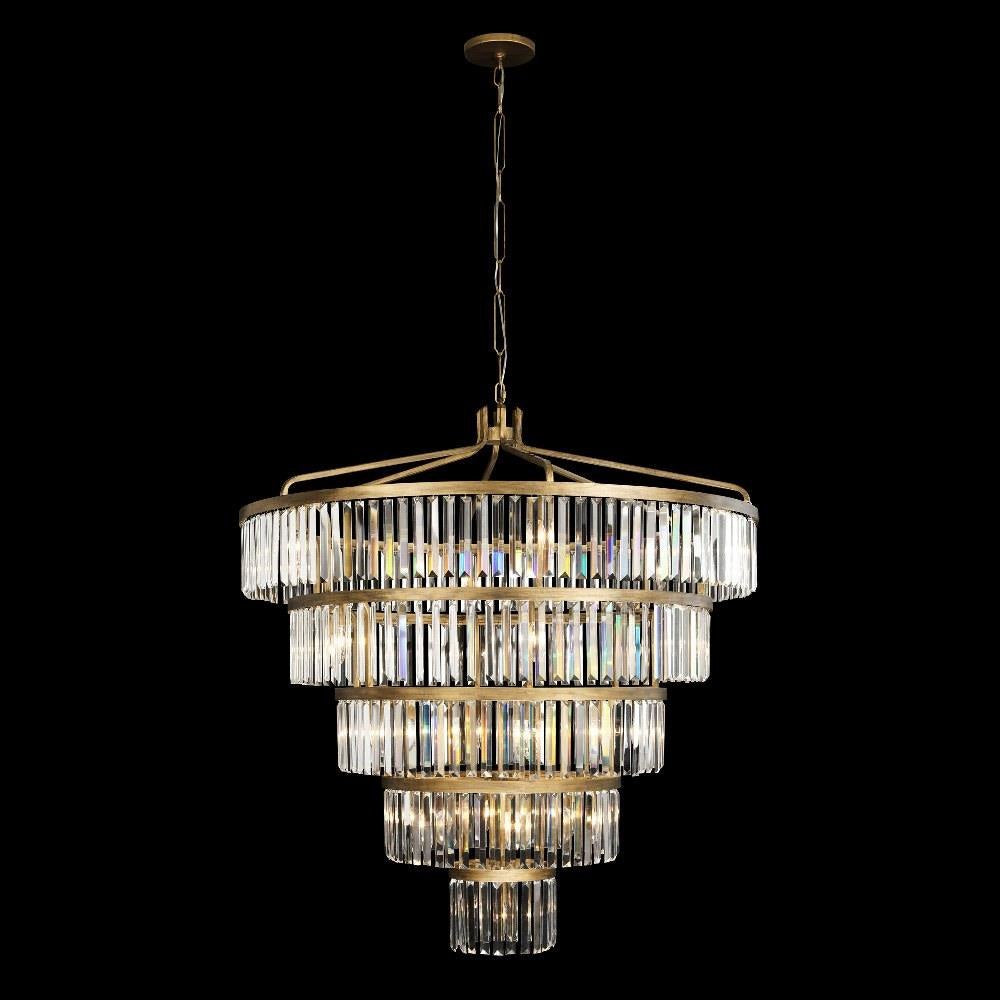 Varaluz Lighting - 297P25HG - Social Club - 25 Light 5-Tier Chandelier