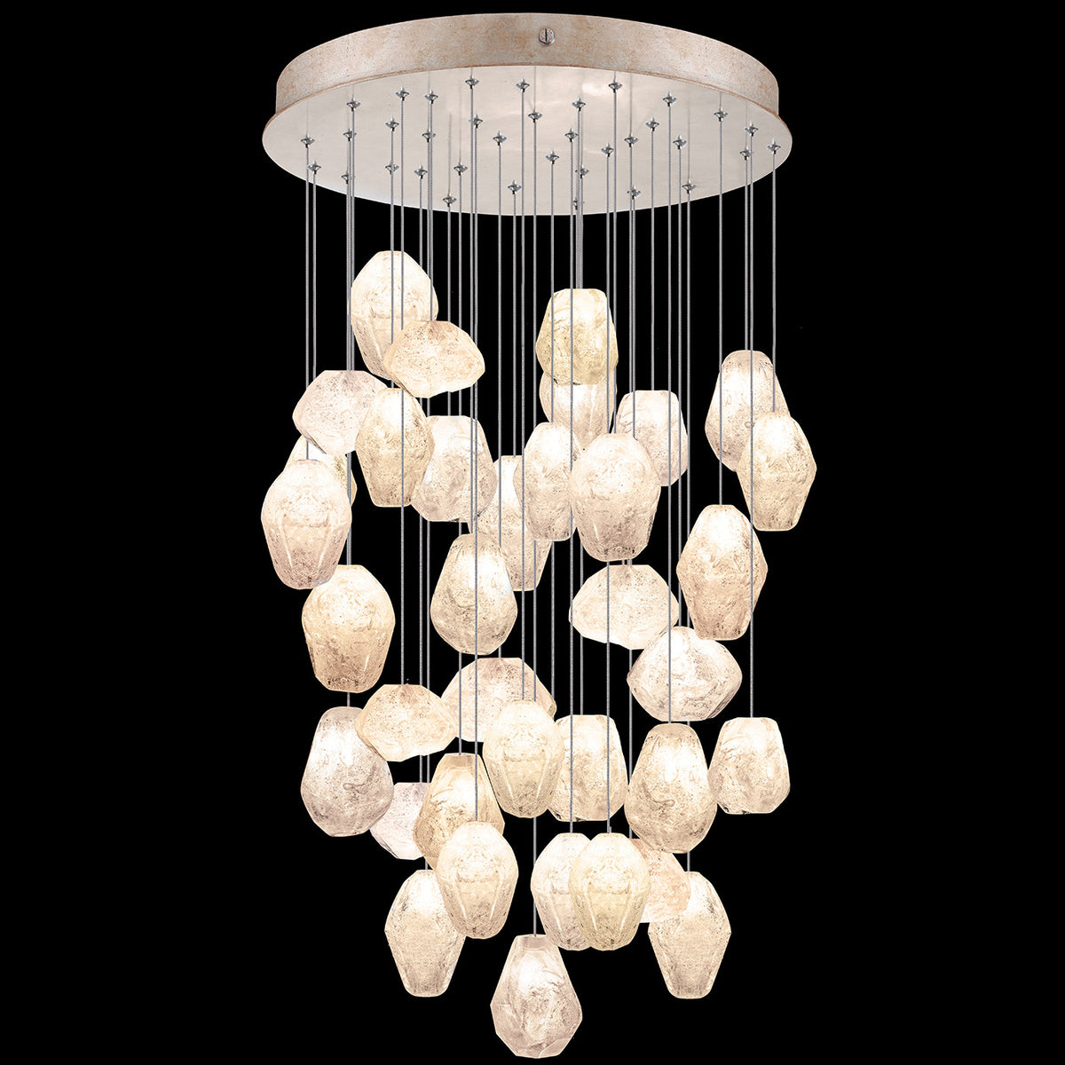 NATURAL INSPIRATIONS 34" W Round Pendant