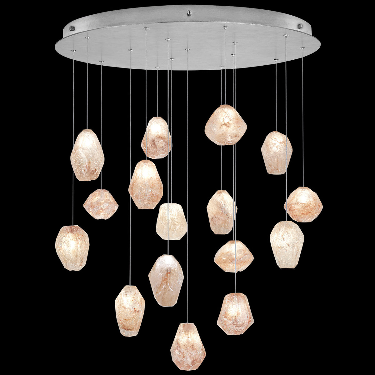 NATURAL INSPIRATIONS 32" W Round Pendant