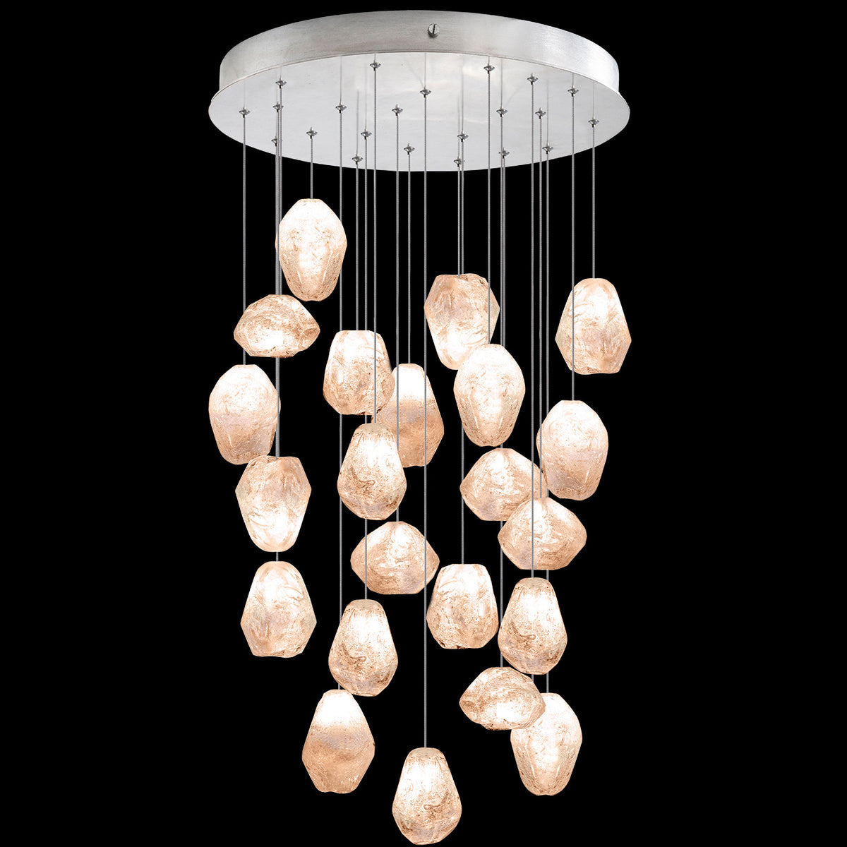 NATURAL INSPIRATIONS 24" W Round Pendant