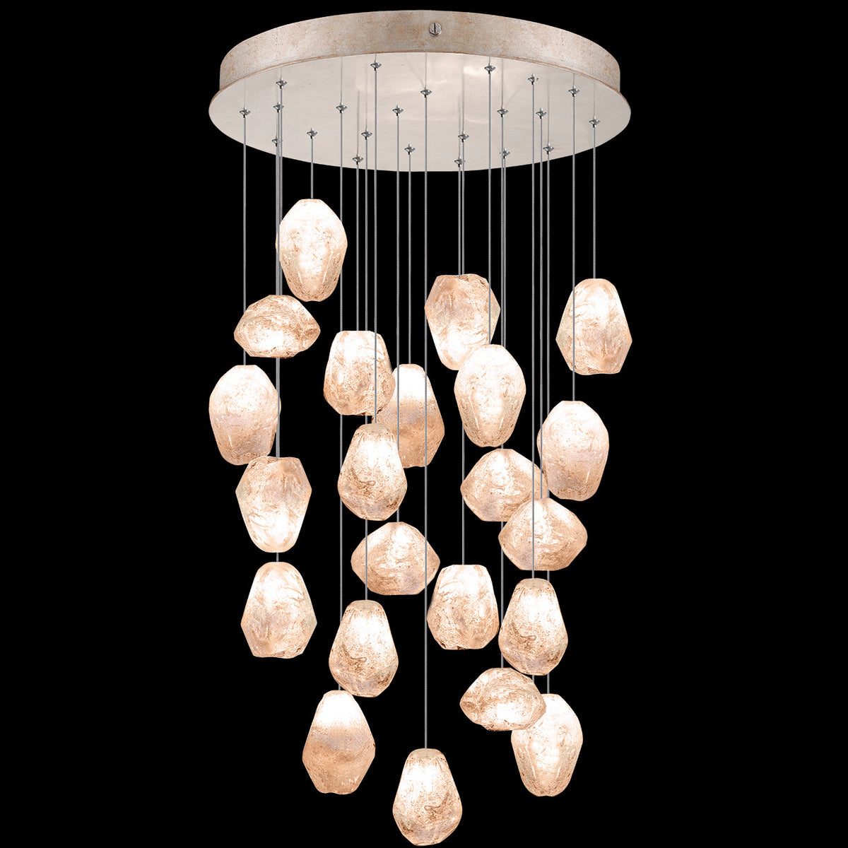 NATURAL INSPIRATIONS 24" W Round Pendant