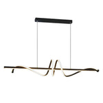 Creative Strip LED Stepless Dimming Nordic Kitchen Pendant Lighting