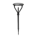 Round LED Waterproof Intelligent Modern Solar Lamp Post Outdoor Light