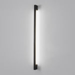 Minimalist Strip Three Step Dimming LED Black Postmodern Wall Lamp
