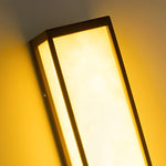 Vintage Waterproof Stainless Steel Brown Wall Lamp Exterior Lights