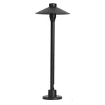 Mushroom Shaped Waterproof 7W LED Black Modern Outdoor Path Lights