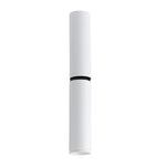 White Adjustable Cylinder Ceiling Spotlights - 1-Light LED 3W