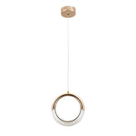 Moon Rings LED Electroplated Nordic Small Chandelier Light Pendant Lighting