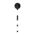 Simple 3 Glass Balls G9 Electroplating Metal Modern Wall Light Fixture