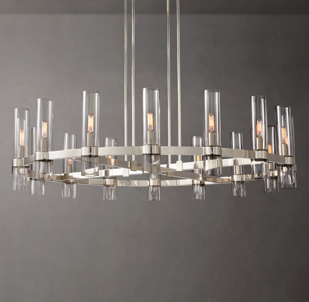 Ravelle Round Chandelier 48"