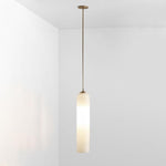 Long Tube Glass Pendant Light