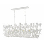 Bailey Street Home - 81-BEL-4947942 - Hillfield Orchards - 50W 10 LED Linear Chandelier In Bohemian Style-27.75 Inches Tall and 60 Inches Wide