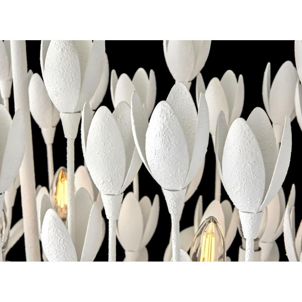 Bailey Street Home - 81-BEL-4947942 - Hillfield Orchards - 50W 10 LED Linear Chandelier In Bohemian Style-27.75 Inches Tall and 60 Inches Wide