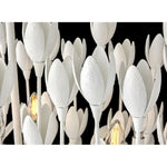 Bailey Street Home - 81-BEL-4947942 - Hillfield Orchards - 50W 10 LED Linear Chandelier In Bohemian Style-27.75 Inches Tall and 60 Inches Wide