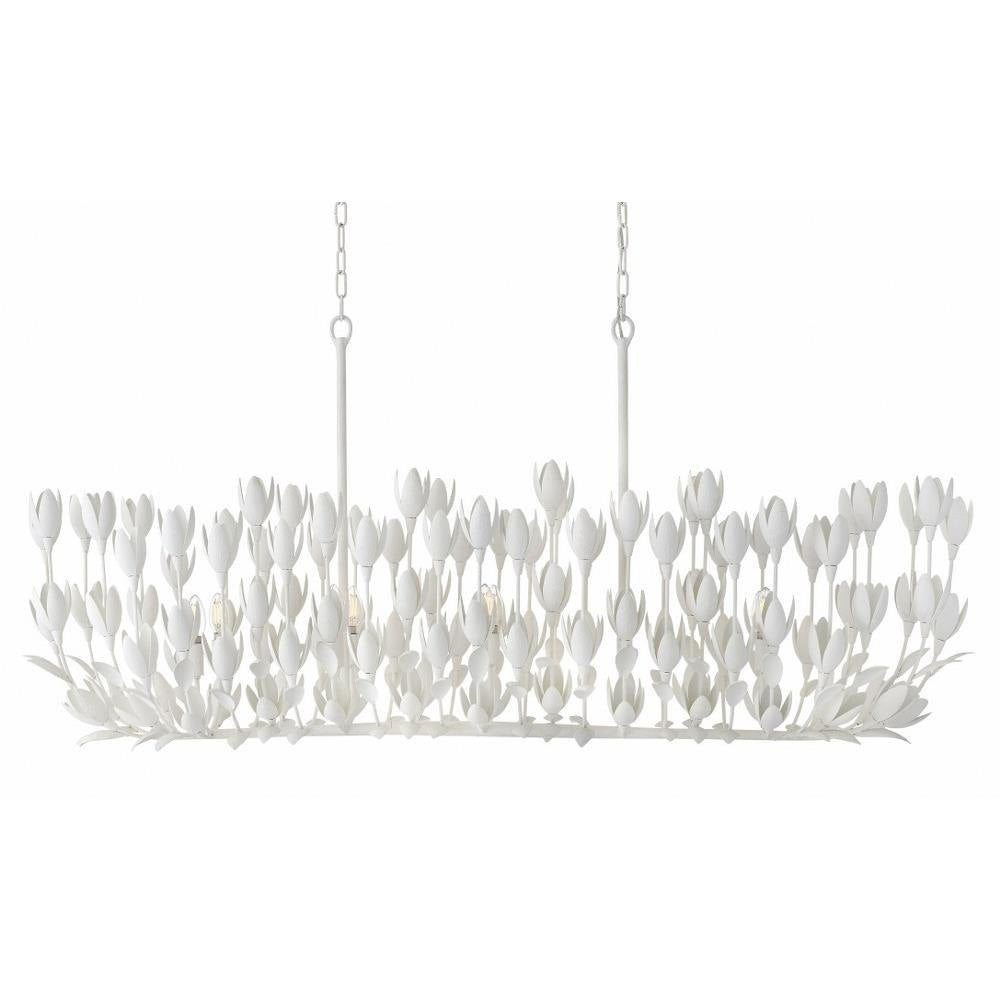 Bailey Street Home - 81-BEL-4947942 - Hillfield Orchards - 50W 10 LED Linear Chandelier In Bohemian Style-27.75 Inches Tall and 60 Inches Wide