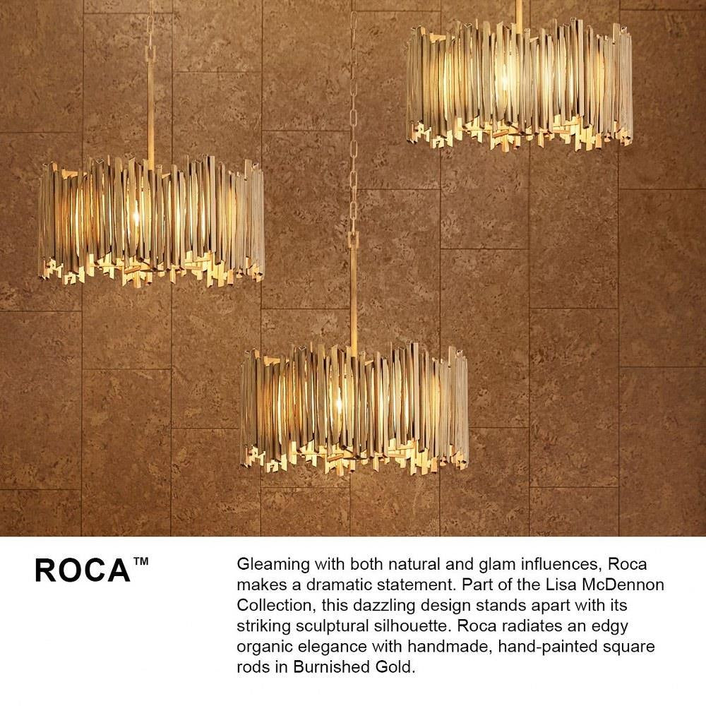 Bailey Street Home - 81-BEL-4947944 - Harwood Cross - 112W 8 LED Medium Chandelier In Modern Style-25 Inches Tall and 40 Inches Wide