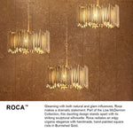 Bailey Street Home - 81-BEL-4947944 - Harwood Cross - 112W 8 LED Medium Chandelier In Modern Style-25 Inches Tall and 40 Inches Wide